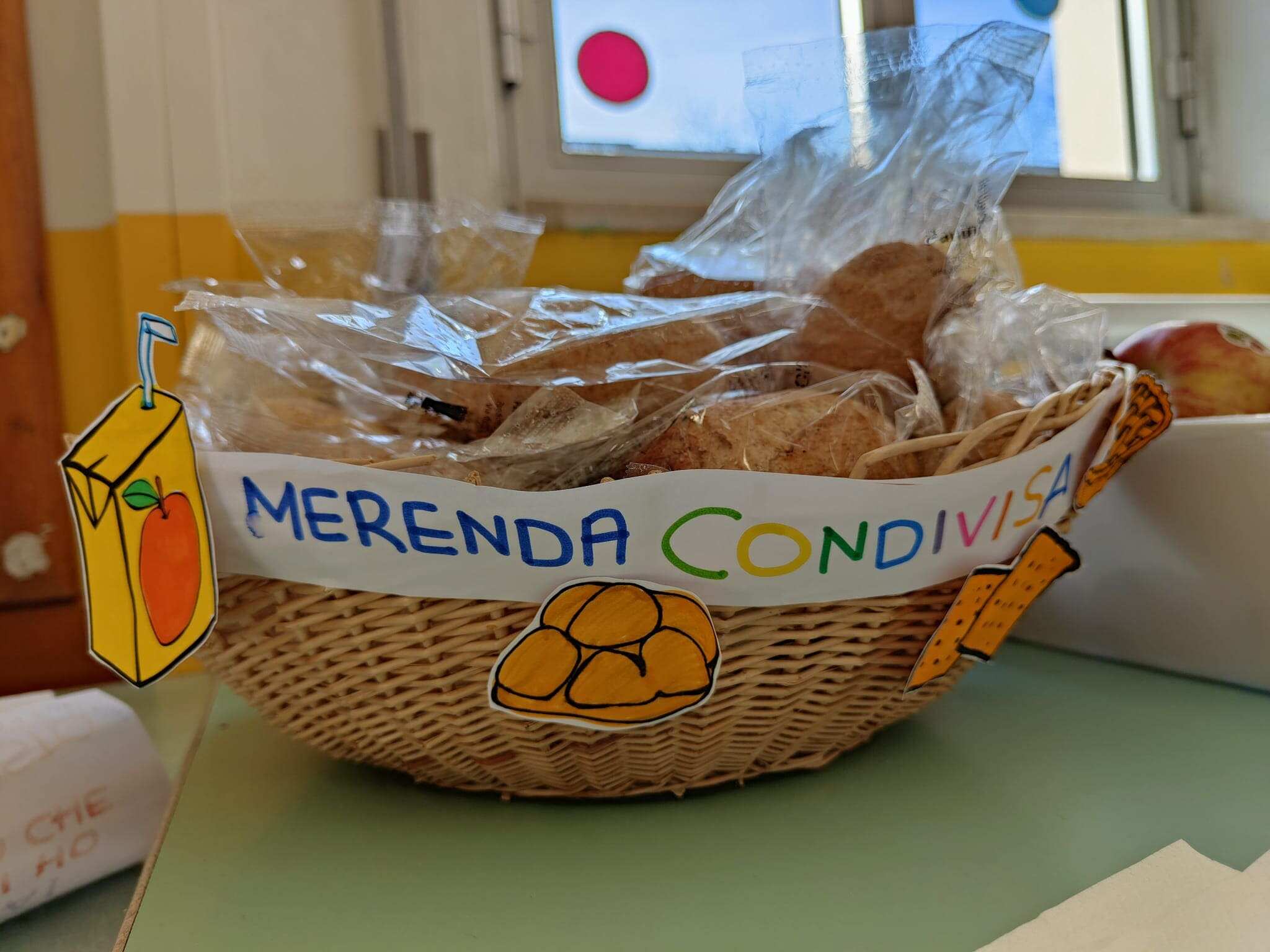 Cestino merenda condivisa