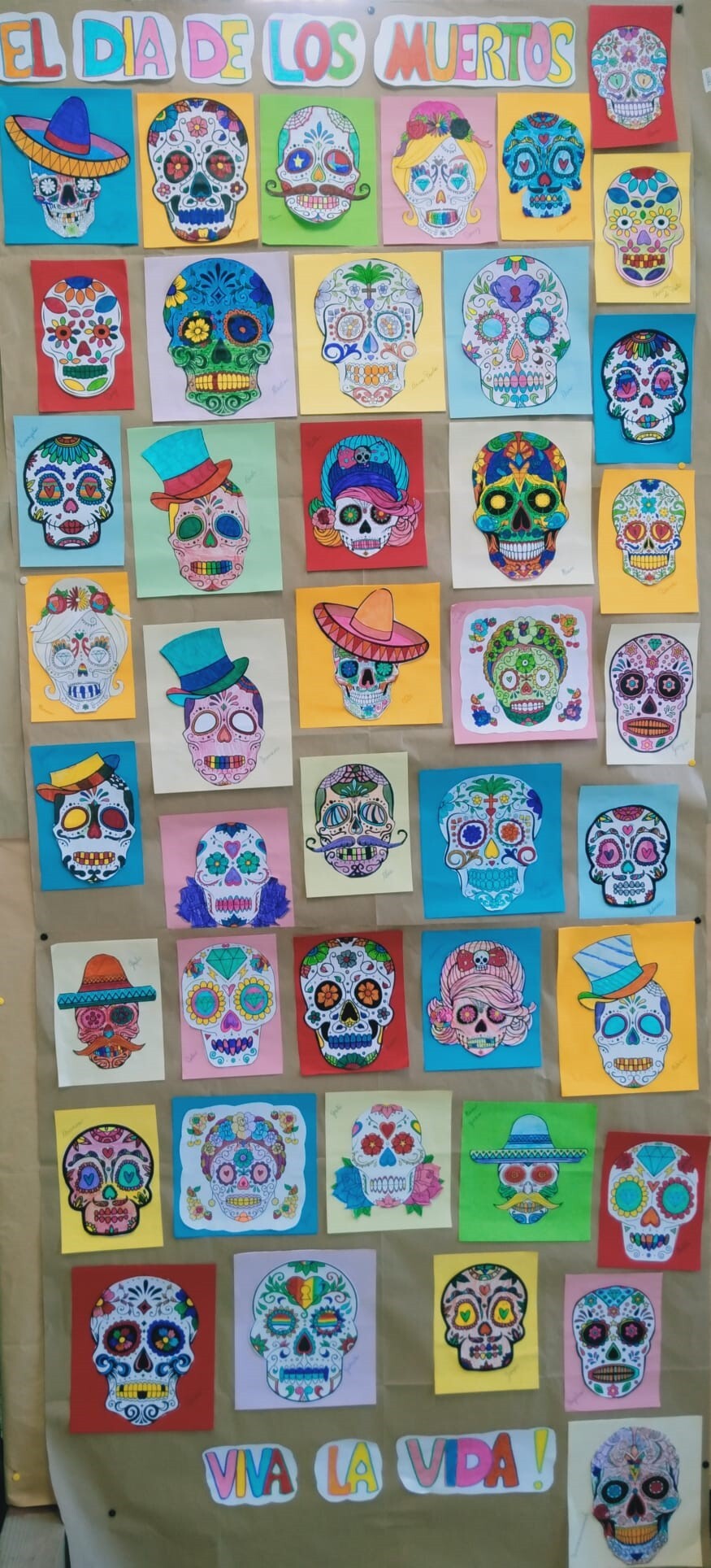 Disegni El dia de los muertos