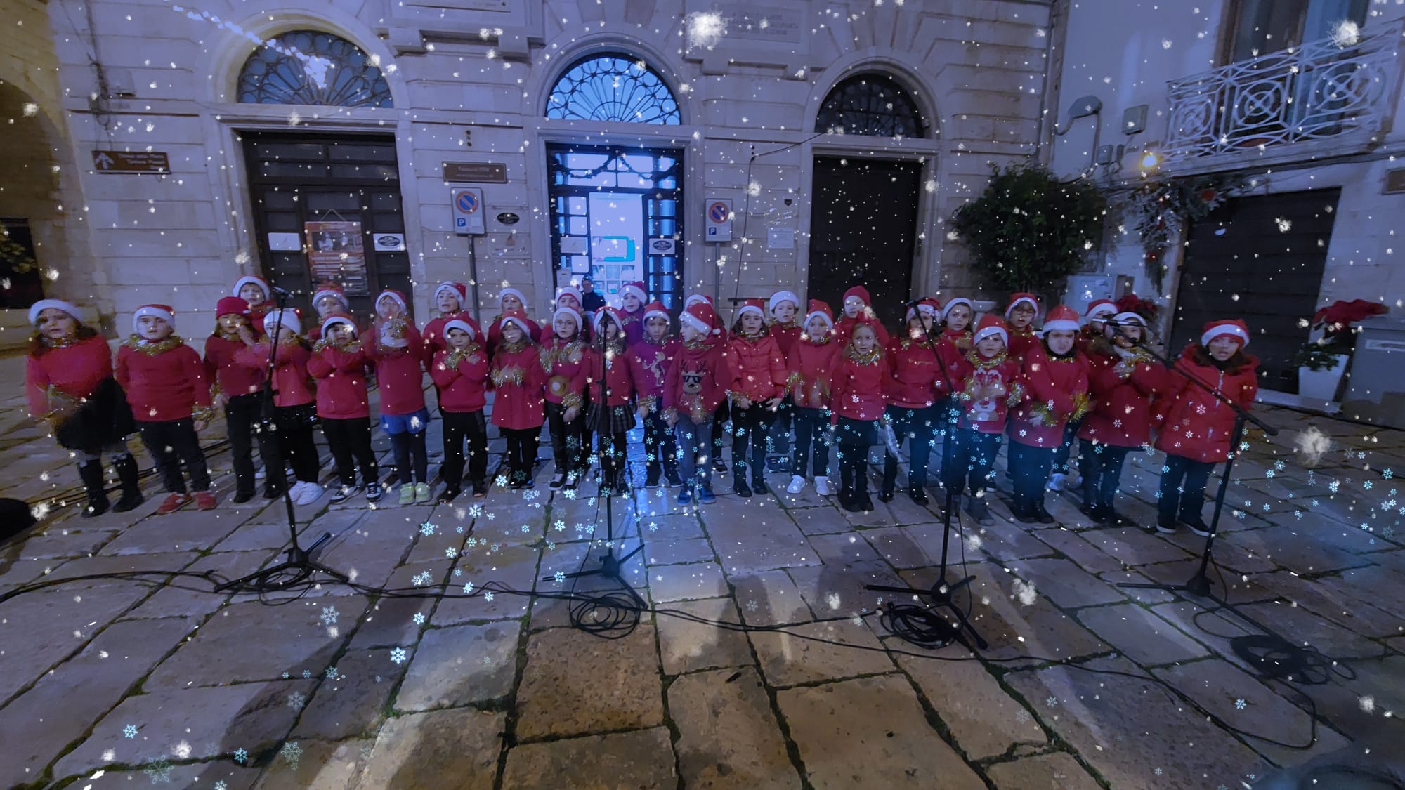 Classi prime in Piazza Municipio
