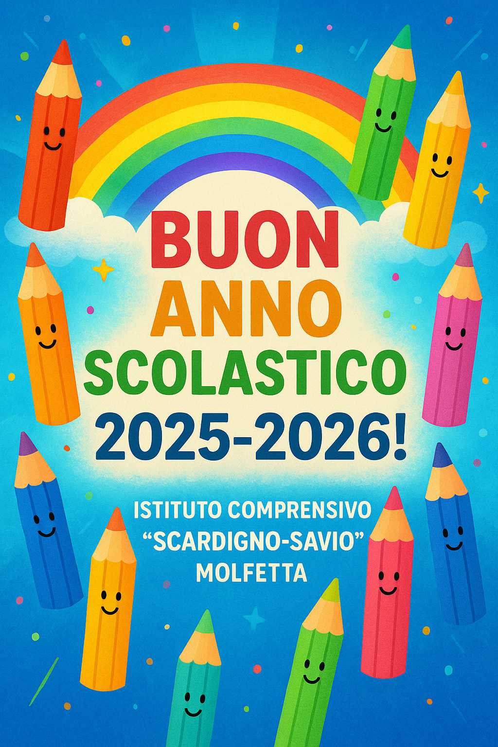 Auguri Buon anno scolastico 25-26