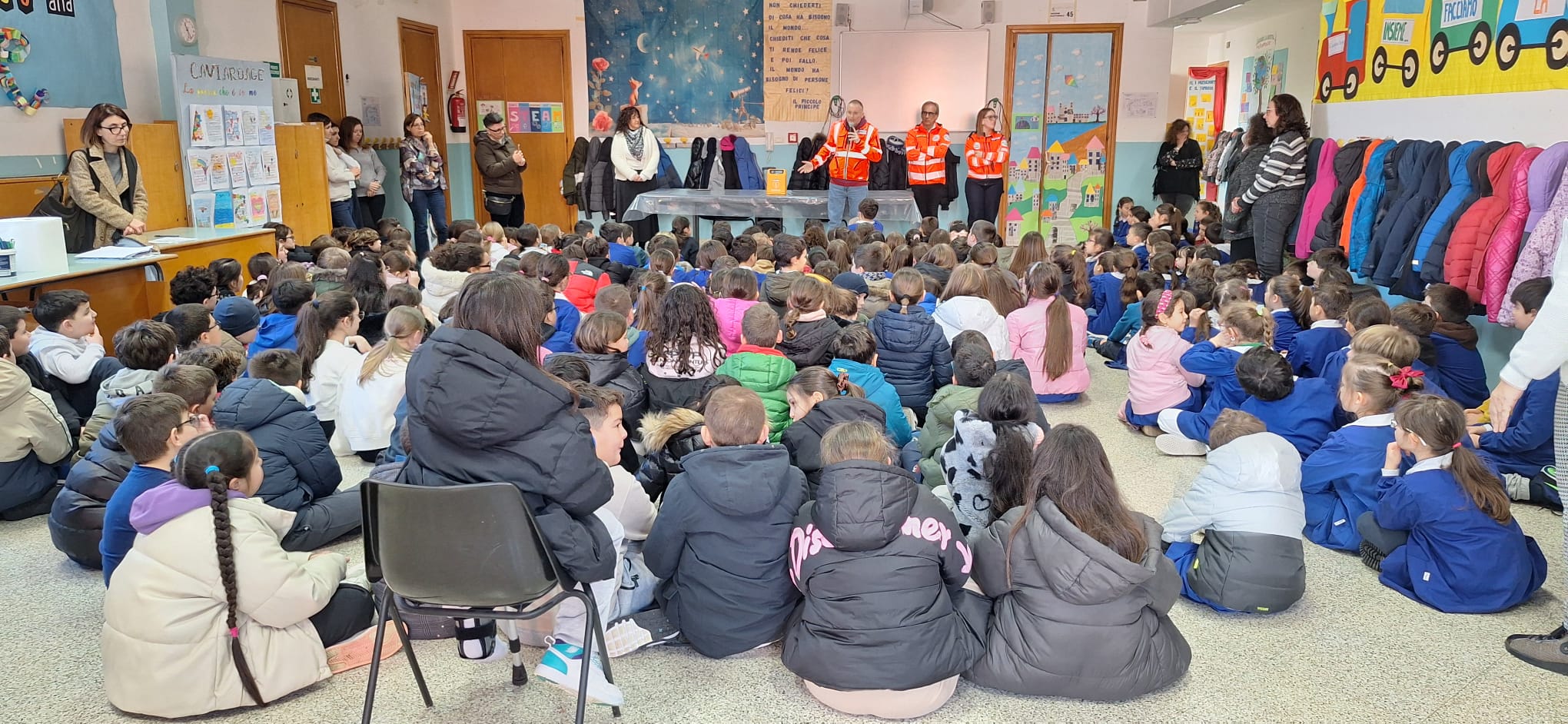 Cerimonia donazione defibrillatori alla scuola primaria