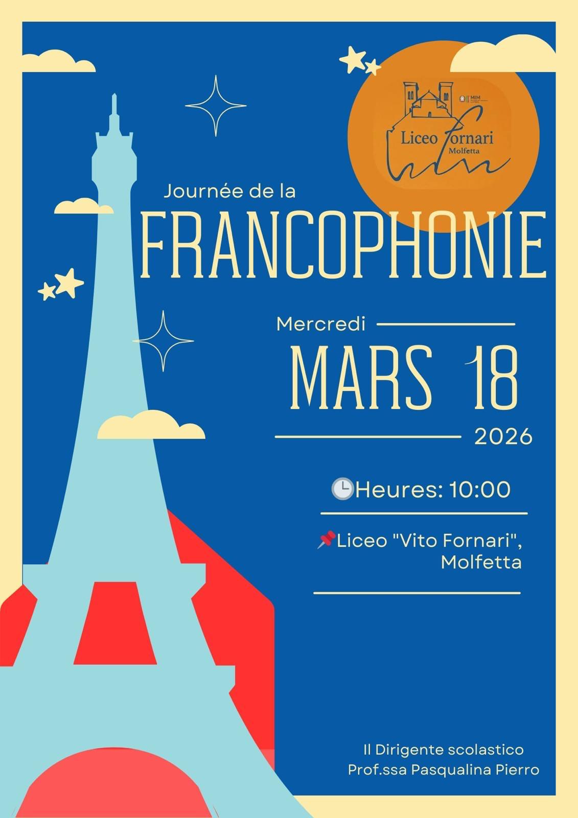 Locandina Journée de la Francophonie