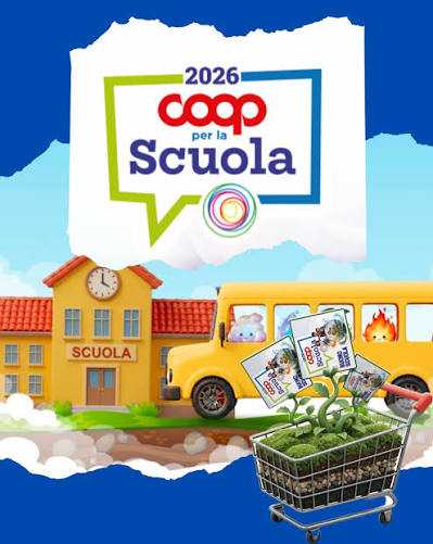 Locandina Coop per la scuola