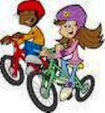bambini in bici
